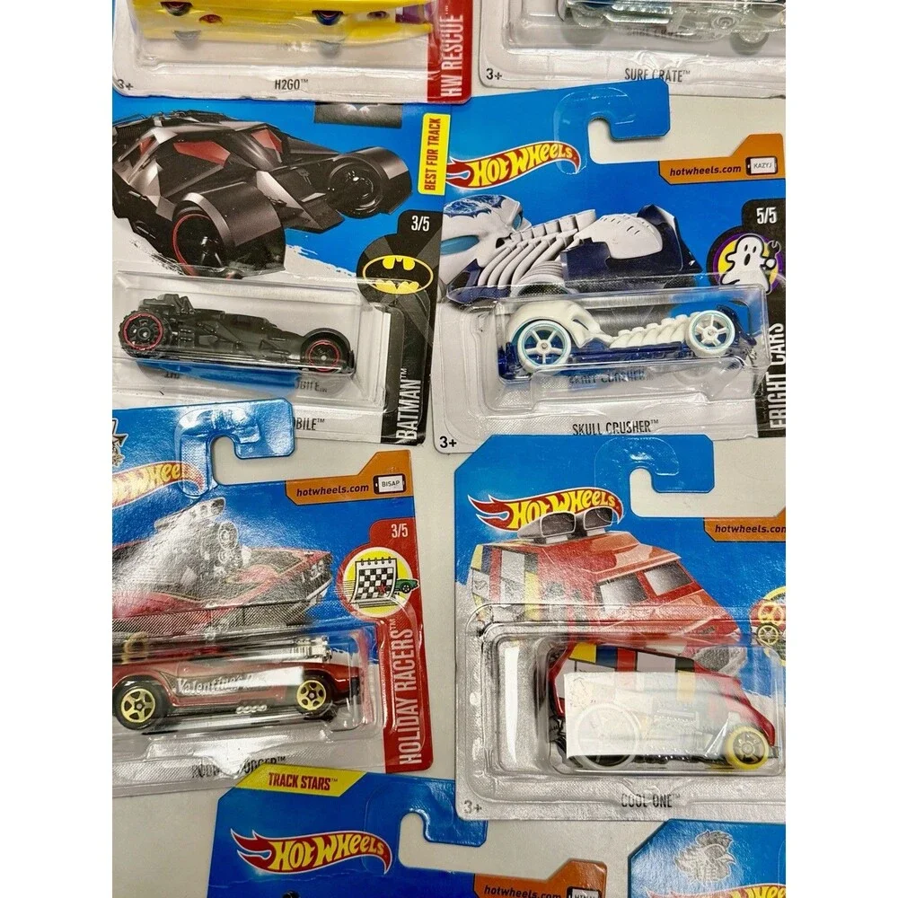 Hot Wheels Mainline Lot 11 Cars Sealed Fairlady 2000 Surf Crate Batmobile